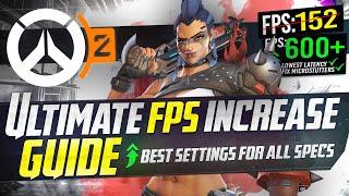  OVERWATCH 2: Dramatically increase performance / FPS with any setup! *BEST SETTINGS* for ANY PC 