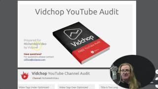 vidpow free audit of youtube channel