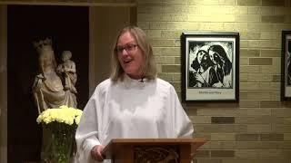 Dr. Ann Garrido preaching