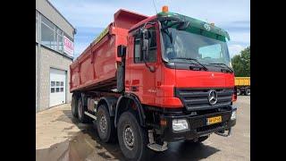 Mercedes 4144 Actros 8x8 Tipper truck for sale