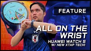 HUAWEI Watch 5 - Press XTap for Health