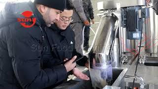 Sesame Cleaning & Peeling & Roasting Production Line Ⅰ