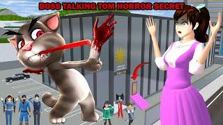 HORROR SECRET!! TEMPAT RAHASIA BOSS TALKING TOM HORROR || SAKURA SCHOOL SIMULATOR TERBARU