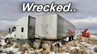 Trucker Takes an Imaginary Exit at 65mph