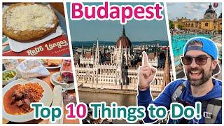 A Local's guide to BUDAPEST Top 10 Things to Do! | Hungary Travels 2023