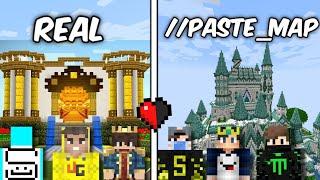 Real vs fake builders in Minecraft | Gamerfleet, Techno gamerz, smartypie, bulky star, sathxu,