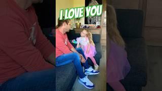 I love you , pranking dad. #shortfeed #short #prank #love #pranking #fyp #daughter #viralshort #fun