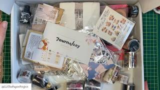 HUGE Journalsay Unboxing / Junk Journal Supplies #scrapbooking #stationery #hauls