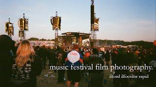 This Disposable Camera is Perfect For Music Festivals! ilford ilfocolor Rapid