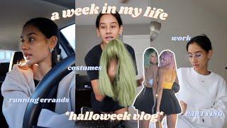 A WEEK IN MY LIFE | halloween, costumes, partying & more.. (VLOG!)