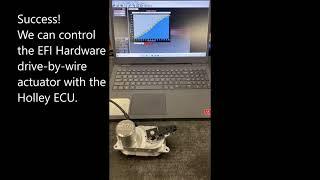 DBW actuator test