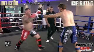 FIGHT 4 MARCUS POWELL VS HENRY VAN REENEN W B A F MUAY THAI