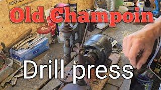 Vintage model makers drill press