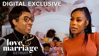 Aunt Carla Visits Kolby to Help Plan for a Shared Baby's Room | Love & Marriage: Detroit | OWN