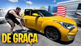 ACHAMOS UM CARRO SUPER BARATO NO LEILÃO DOS EUA #ep2