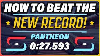 Splitgate Race: Pantheon WORLD RECORD Tutorial