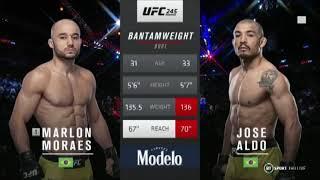 Marlon Moraes vs Jose Aldo