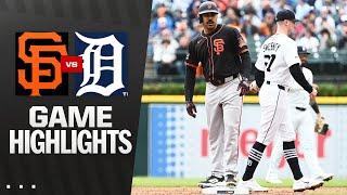 Giants vs. Tigers Game Highlights (5/28/25) | MLB Highlights