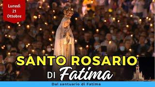 Santo Rosario di Fatima - Oggi [Lunedì 21 Ottobre 2024] - Misteri Gaudiosi