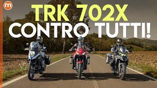 Crossover Entry Level 2023 | Benelli TRK 702X vs Moto Morini X-Cape 650 e Suzuki V-Strom 650 XT