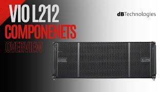 dBTechnologies VIO Series Inside VIO L212 Components overview