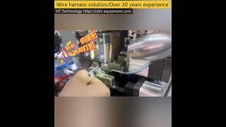 Wire Stripping and crimping machine with long working life