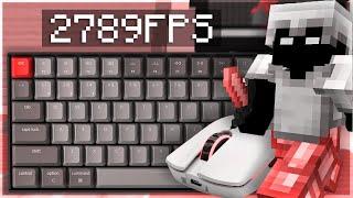 1500FPS Smooth Keyboard and Mouse Clicks ASMR [Hypixel Bedwars]