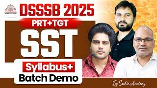 DSSSB 2025 SOCIAL SCIENCE DEMO by Sachin Academy Live 12pm