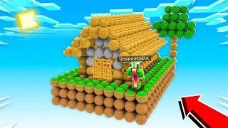 BUILDING A HOUSE OUT OF CIRCLE BLOCKS!