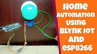 Home Automation using New Blynk App and Nodemcu esp8266 || Techie Lagan