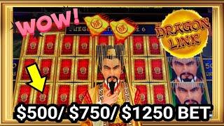 Wow! Look at This HUGE JACKPOTS I Got on High Bets in Dragon Link Slot