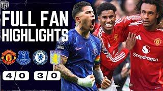 Chelsea & Man Utd ON FIRE! Man Utd 4-0 Everton Highlights! Chelsea 3-0 Aston Villa | TOTTENHAM FLOP