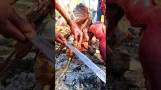 Raw? medium rare? #maasai #nyamachoma #foodie