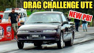 Carnage - Drag Challenge Ute Goes So Fast It Wins A Trophy!