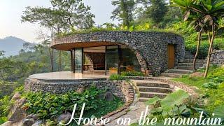 Rustic, simple stone houses on the hill. Do you think they are beautiful?