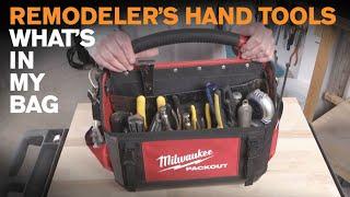 Must-Have Hand Tools for a Remodeler’s Kit