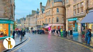 Edinburgh, Scotland | Walking Tour 4K HDR 60fps