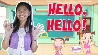 HELLO HELLO! CAN YOU CLAP YOUR HANDS  with Actions and Lyrics NURSERY RHYMES  ACTION SONG FOR KIDS