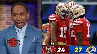 49ers D is FRAUDs - Stephen A. Smith on Niners fell down the stretch against Rams 27-24 NFL Week 3