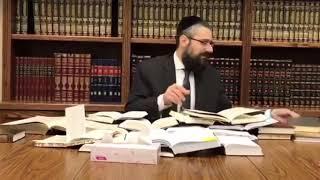 Rabbi Mendel Kaplan giving a class