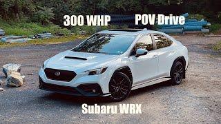 (INSANE POPS!!!) 2023 Subaru WRX 300 WHP - POV Drive