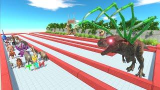 ESCAPE FROM ALIEN T-REX - ARBS - Animal Revolt Battle Simulator