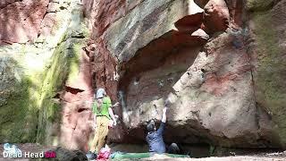 A Small Bit Of Nesscliffe Bouldering