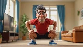 Fun Home Workouts for Men Over 40yrs. Start in 2025 ( Mens Health)