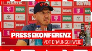 LIVE: Pressekonferenz vor Braunschweig | 1. FC Köln