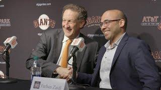 Giants Intro new President of Baseball Ops, Farhan Zaidi