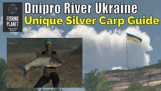 Fishing Planet, Dnipro River Ukraine, Unique Silver Carp Guide