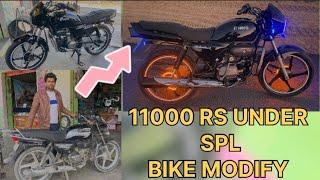 2024 splendor bike 11000rs under modify