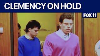 Menendez brothers clemency decision on hold