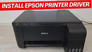 Download & Install Epson L3110 Printer Drivers | EPSON Printer Driver Install